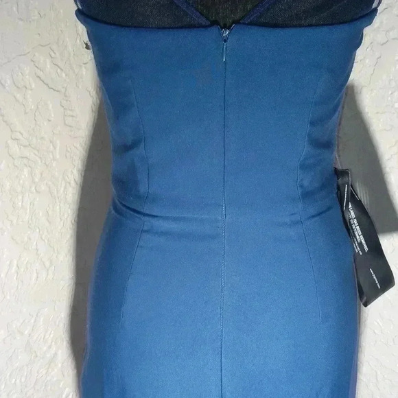 JS COLLECTION LYNN PETAL KNEE LENGTH DRESS - Picture 8 of 8